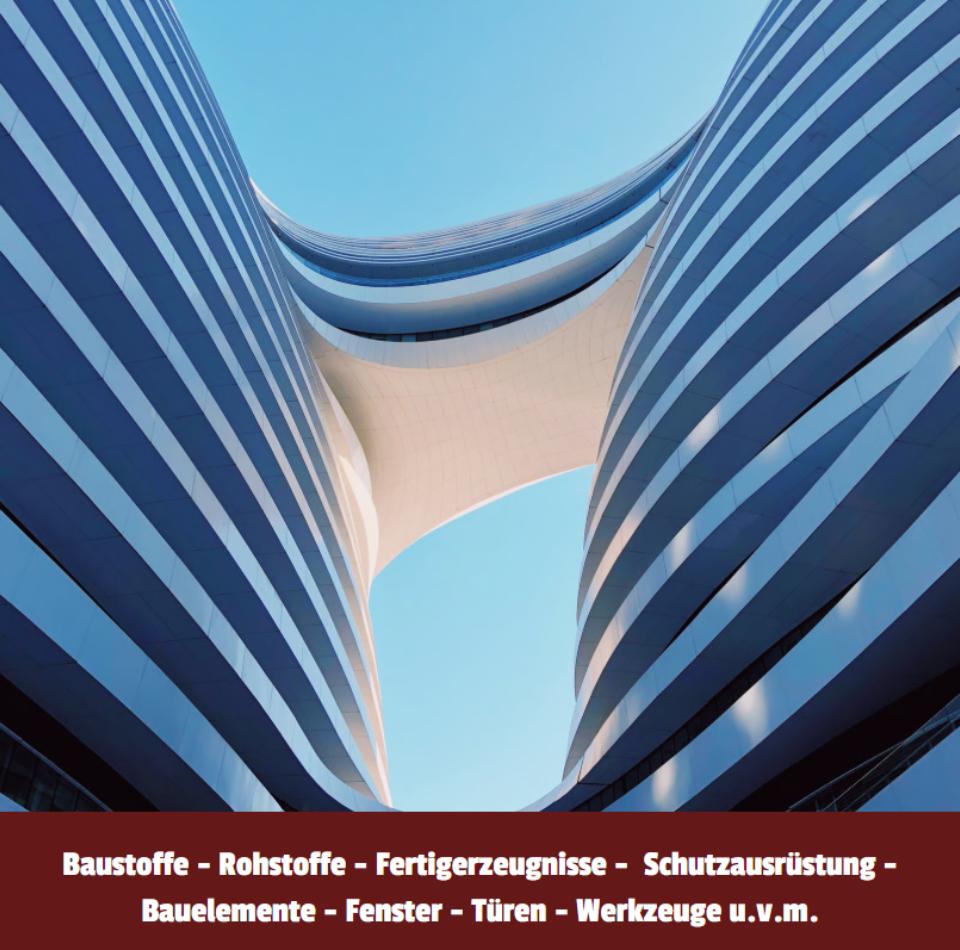 Moderne Architektur unter blauem Himmel